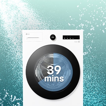 It shows a quick wash with multi-directional spray