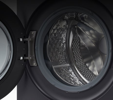 It shows the image of the interior of the washing machine