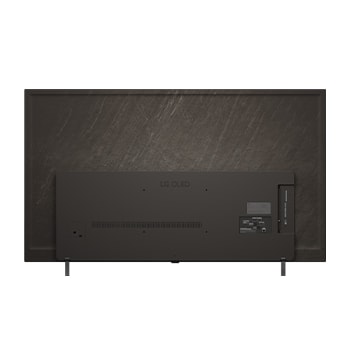 Rear view of LG OLED AI B5 4K Smart TV.