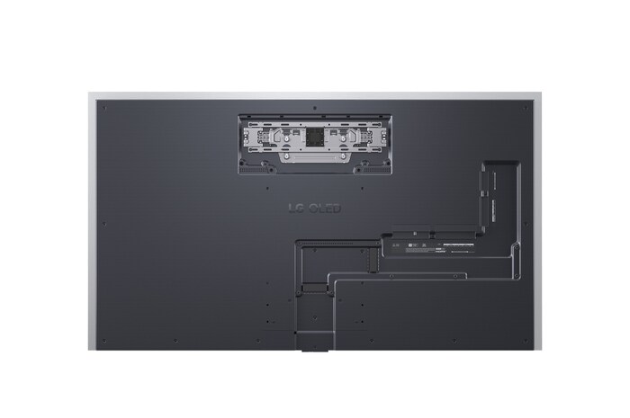 Rear view of LG OLED evo AI G5 4K Smart TV.