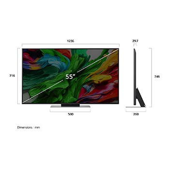 LG 55 Inch LG QNED evo AI QNED86 MiniLED 4K Smart TV 2025, 55QNED86ASA
