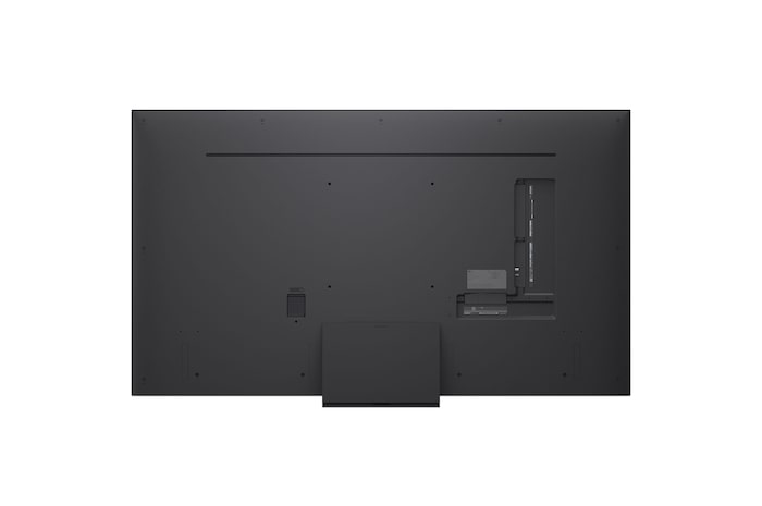 Rear view of LG QNED evo QNED85 TV