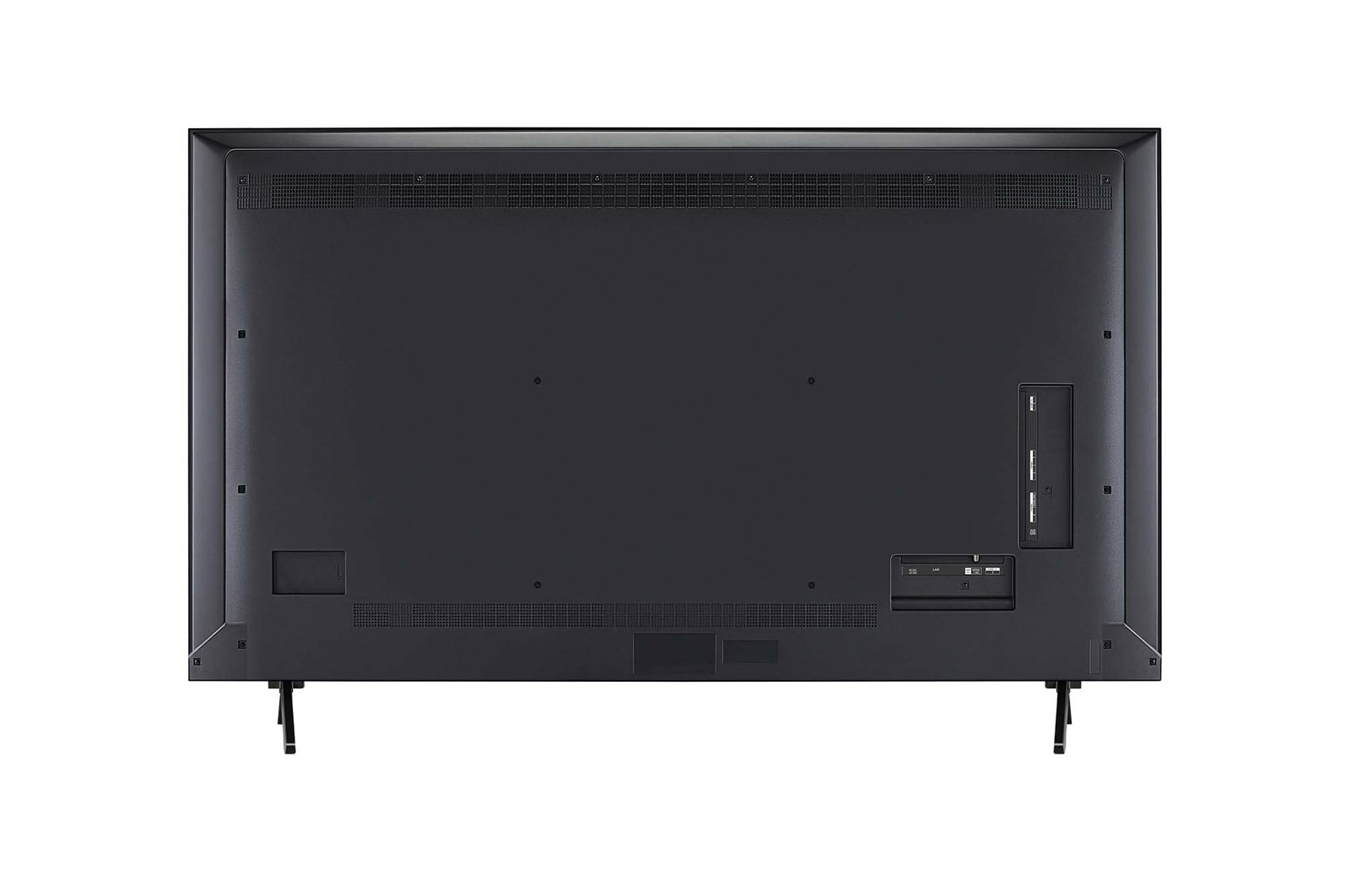 Rear view of LG QNED evo QNED92 TV.