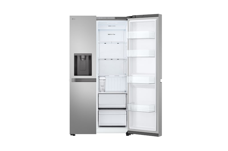 front with right side door open without food