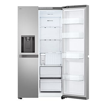 front with right side door open without food