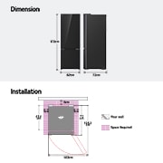 image for dimensions and inatallation