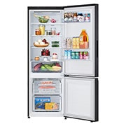 front open view with food stored