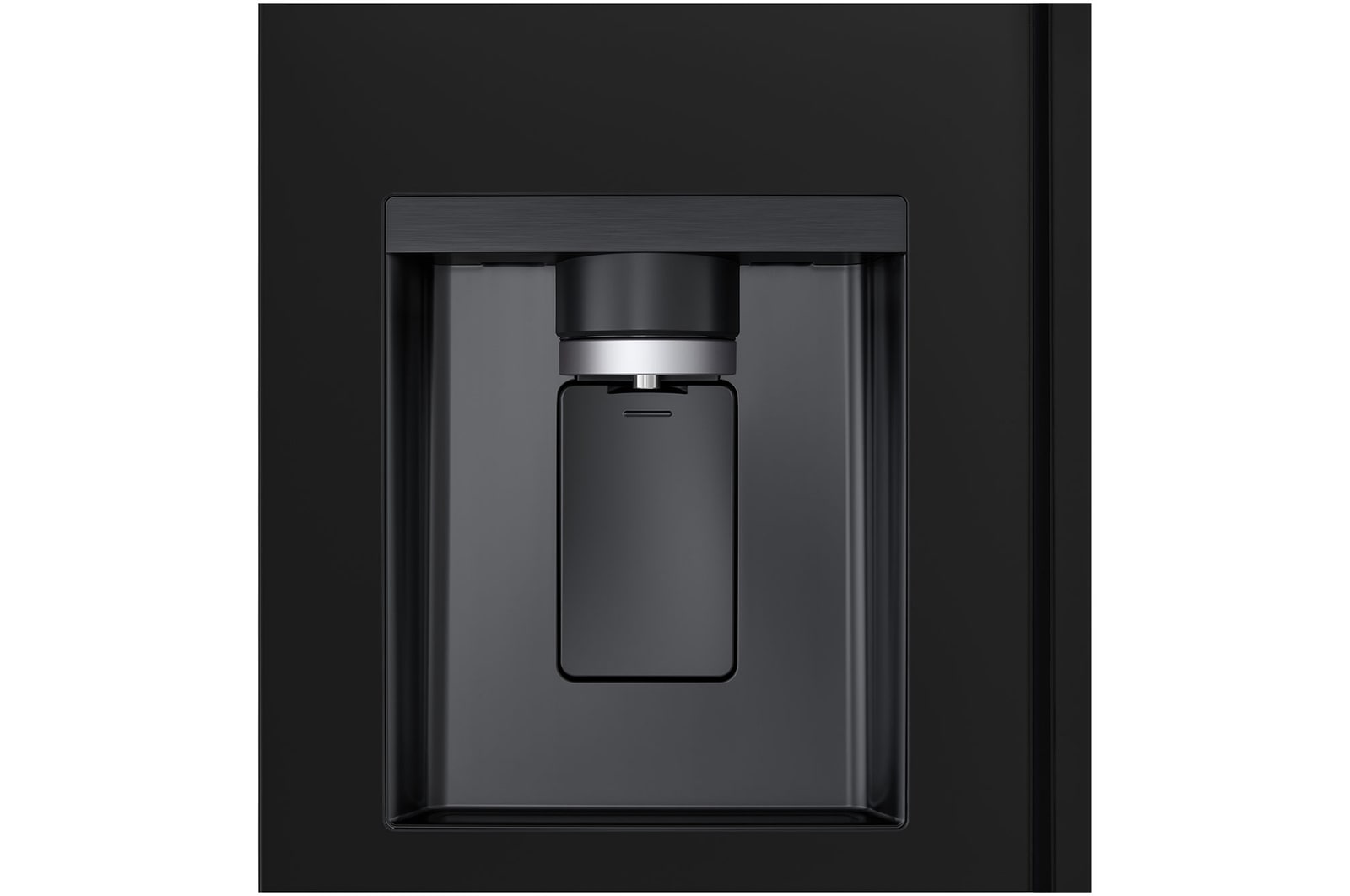 'detailed view of the water dispenser
