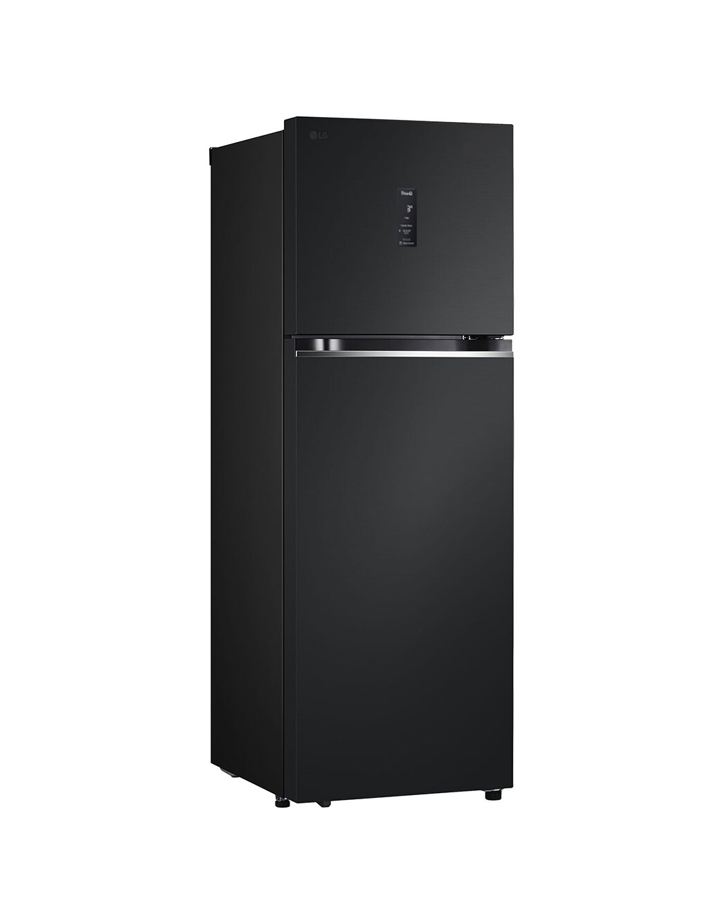 335L Top Freezer Refrigerator, Essence Matte Black, Linear CooingTM ...