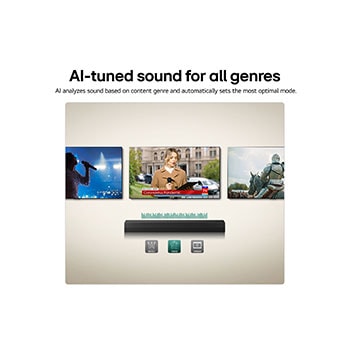 USP card: AI Sound Pro AI optimizes sound for every genre