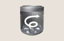 Agitating washing motion