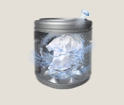 Jet spray washing motion