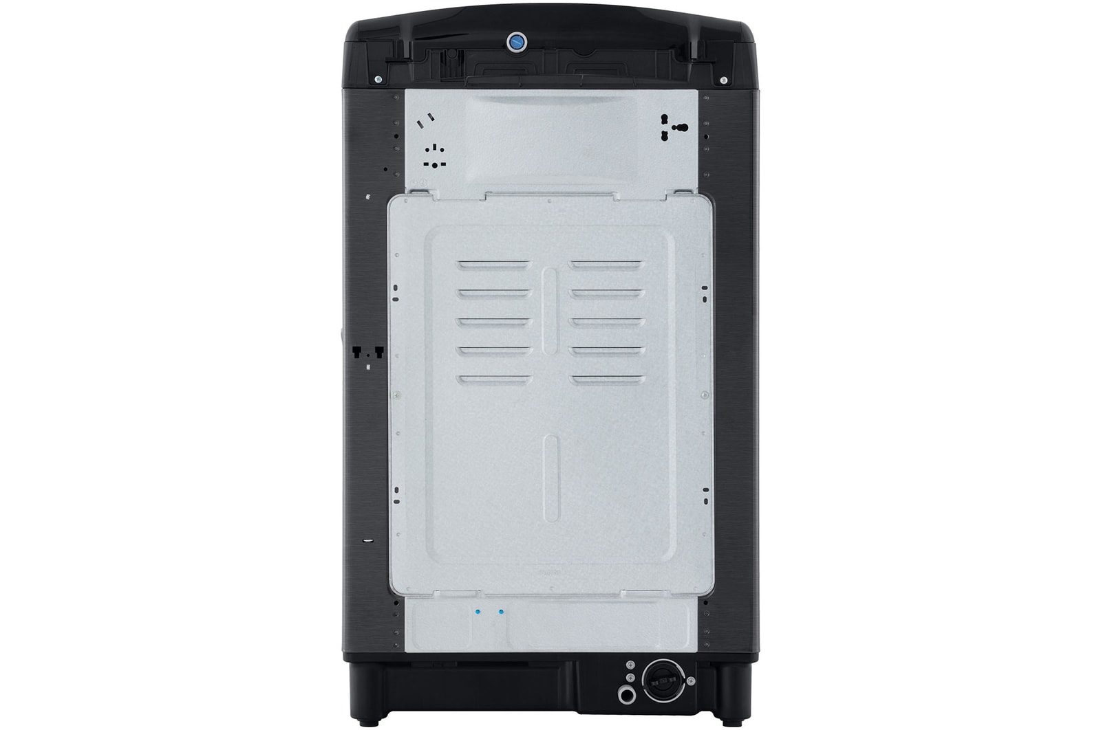 back view of LG top load washing machine