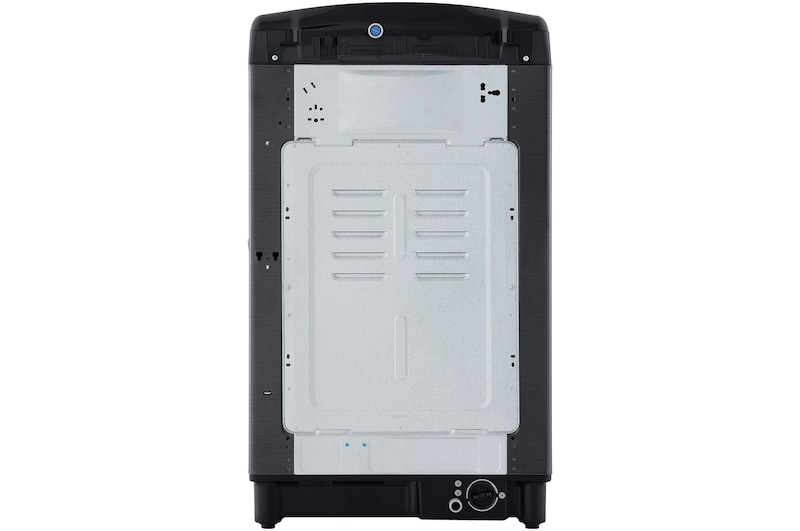 back view of LG top load washing machine
