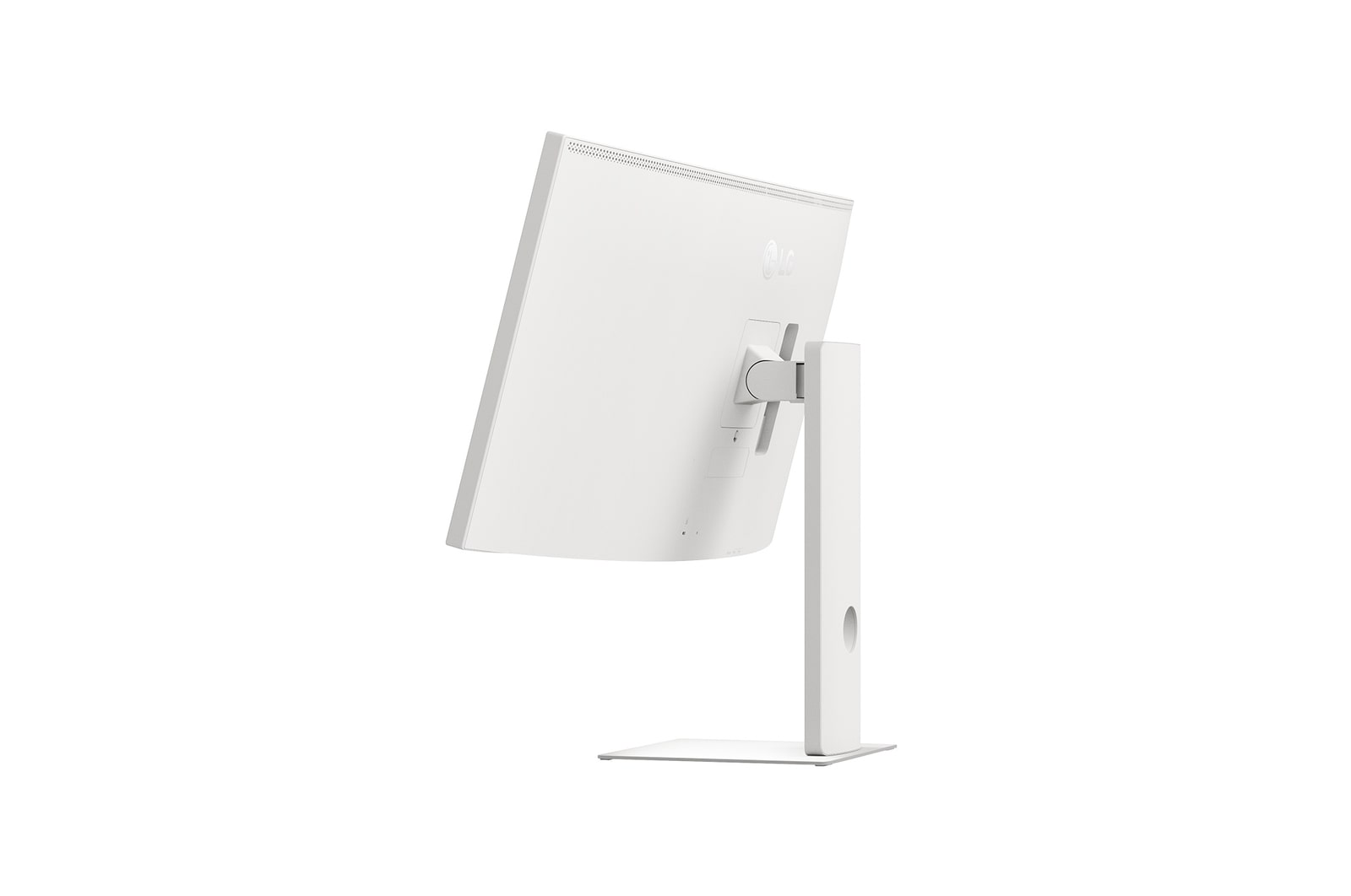Rear side view with screen tilted upward