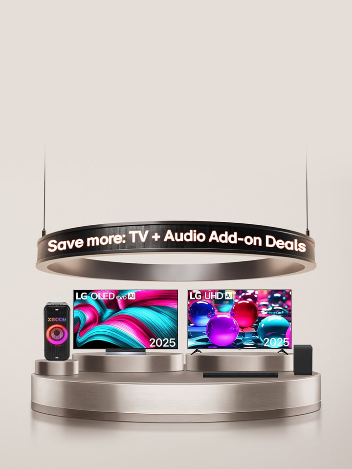 TV + Audio Add-on Banner