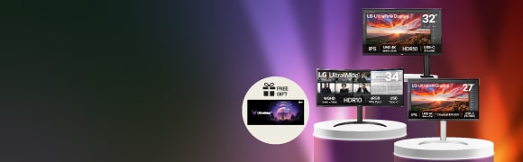 FREE gaming pad on all LG Monitors!