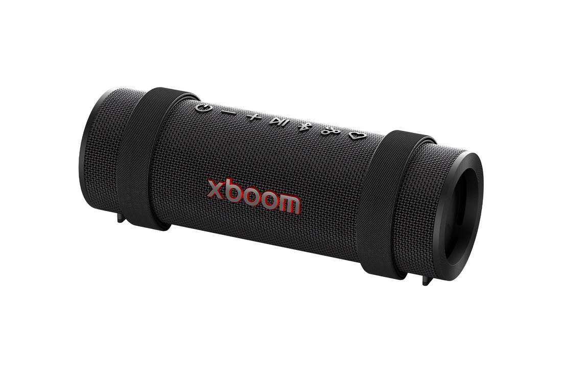 Front view of LG xboom Grab by will.i.am | Bluetooth Speaker | xboom Signature Sound with Ultimate Portability xboom Grab