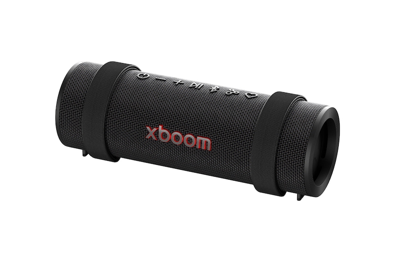 Front view of LG xboom Grab by will.i.am | Bluetooth Speaker | xboom Signature Sound with Ultimate Portability xboom Grab