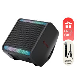 Front view of LG xboom Stage 301 by will.i.am | Bluetooth Speaker | xboom Signature Sound for Parties and Performances STAGE301