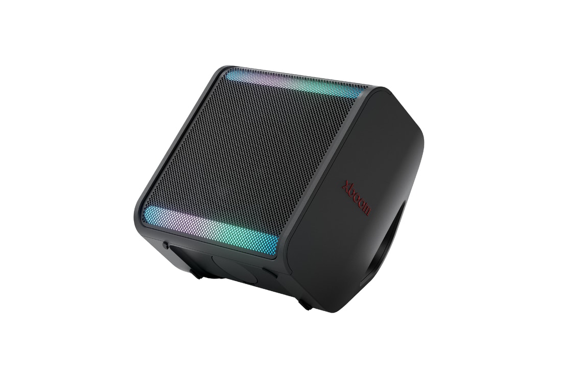 Front view of LG xboom Stage 301 by will.i.am | Bluetooth Speaker | xboom Signature Sound for Parties and Performances xboom Stage 301