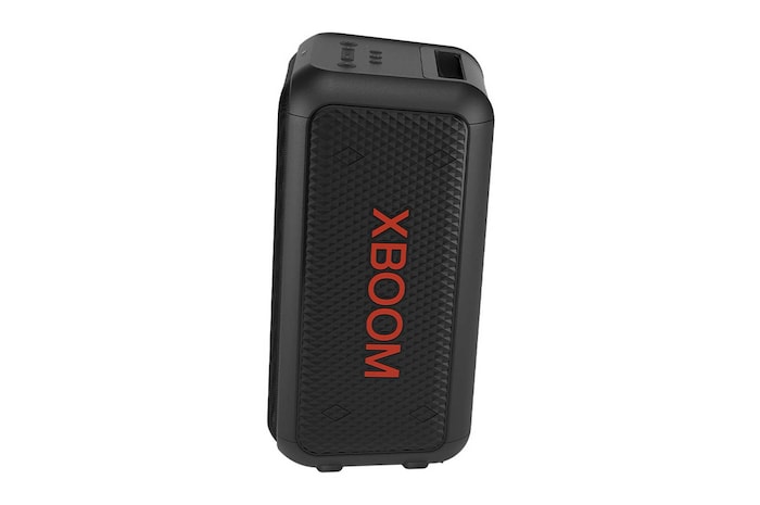 Left side view of the product. It shows XBOOM logo.