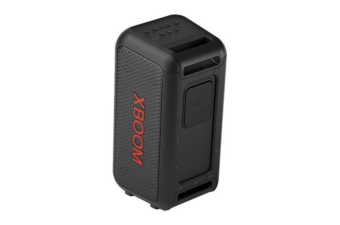 45-degree angle of back view. Showing handles.