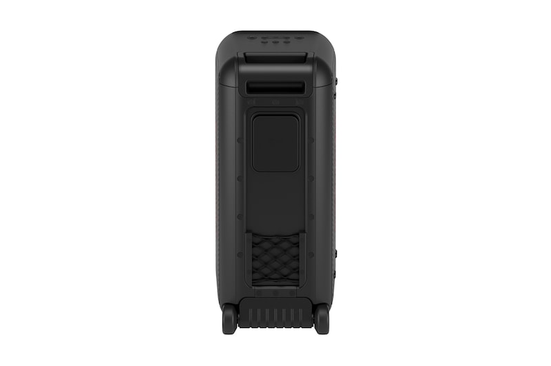 Front view of back side.