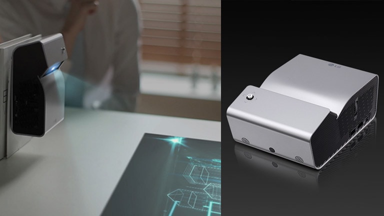 Projektor LG PH450UG:<br>Po prostu podłącz i oglądaj.1