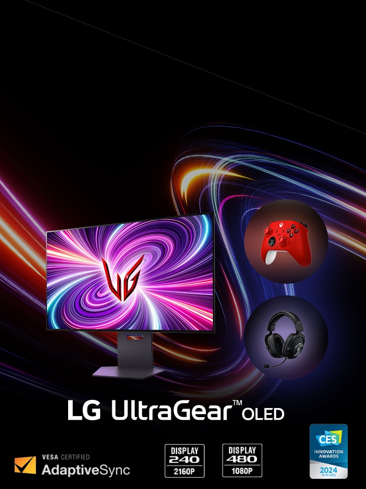 mointor OLED presale oferta kontroler i słuchawki w pakiecie