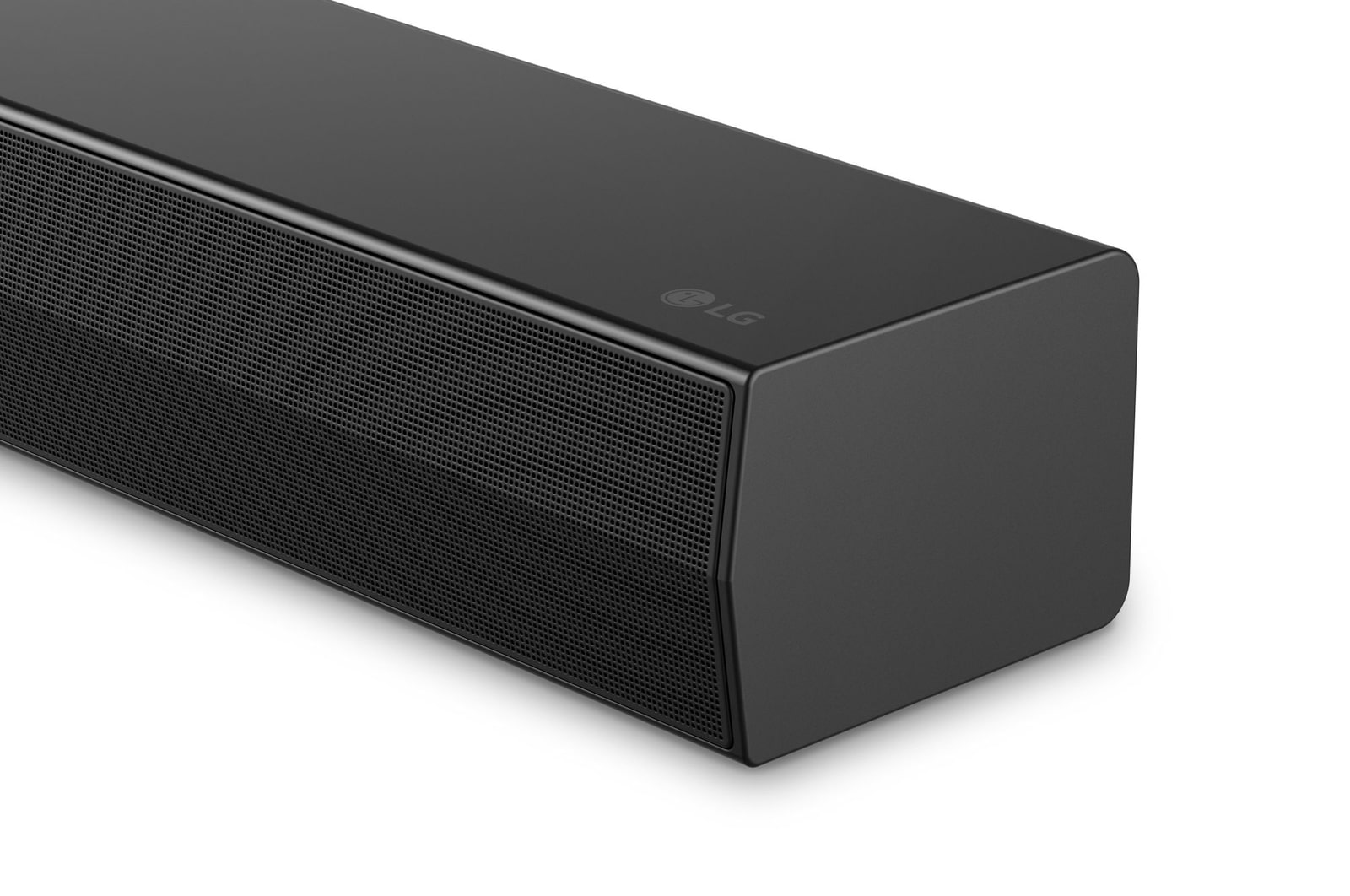 Widok z przodu bocznego narożnika LG Soundbar S40TR