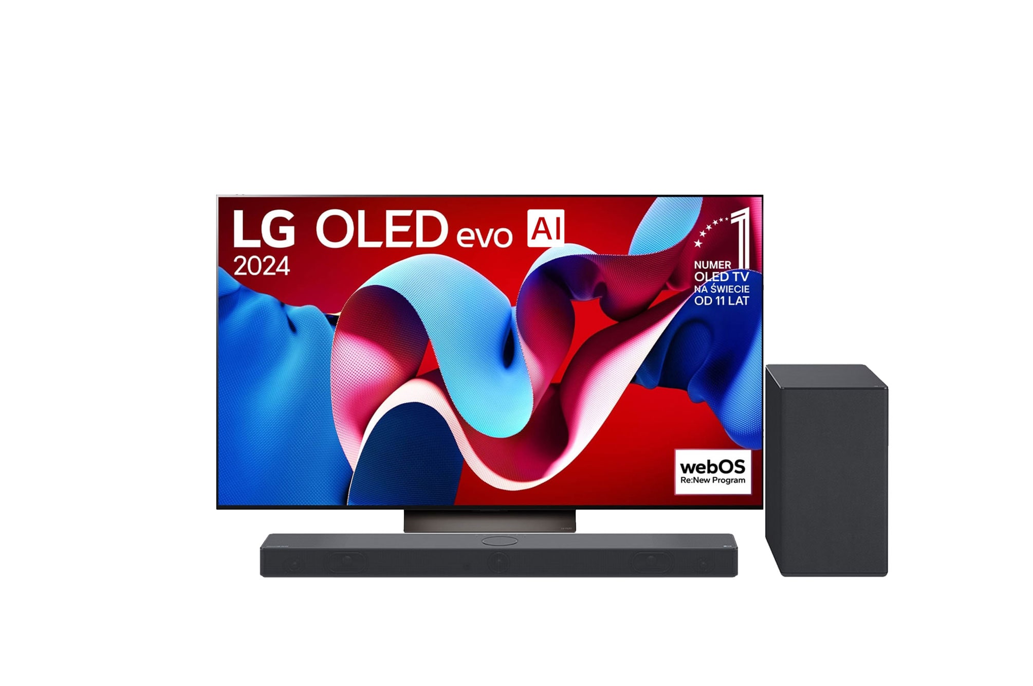 LG OLED TV AI ThinQ 55インチ Telewizor LG 55” OLED 4K ze sztuczną inteligencją, Cinema HDR