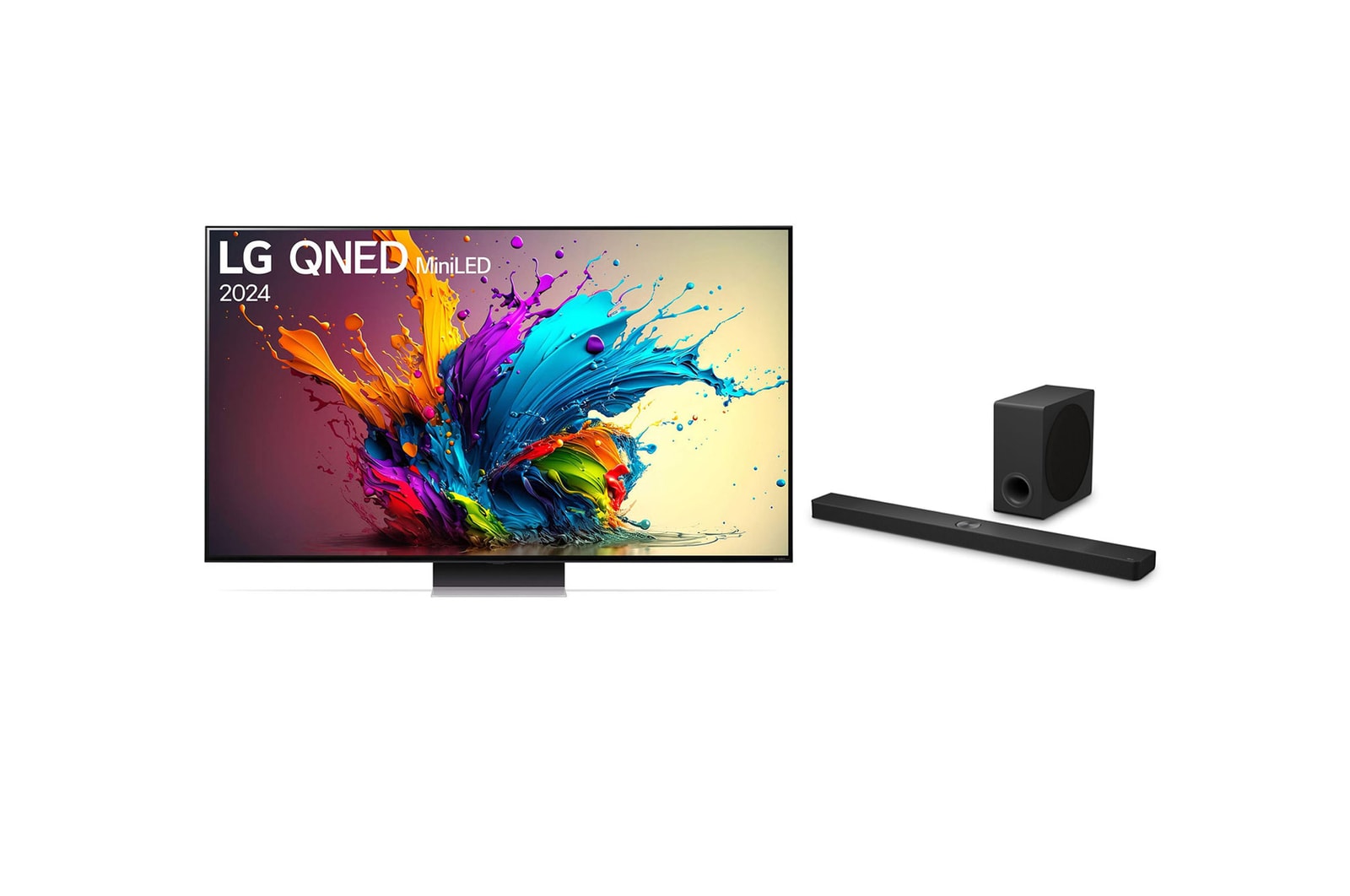 front view with sound bar