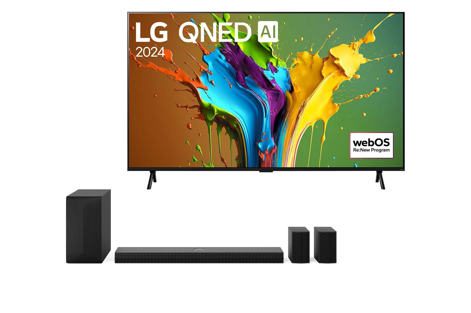 Oferta w zestawie: 98" QNED AI TV + soundbar S90TY