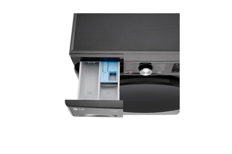 LG Pralka LG Vivace | R700 | czarna | slim 9 kg | 1200 rpm | Steam | TurboWash 360 | ThinQ | AIDD | F2W9S72YZ, F2W9S72YZ