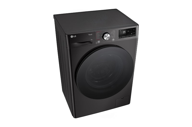 LG Pralka LG Vivace | R700 | czarna | slim 9 kg | 1200 rpm | Steam | TurboWash 360 | ThinQ | AIDD | F2W9S72YZ, F2W9S72YZ
