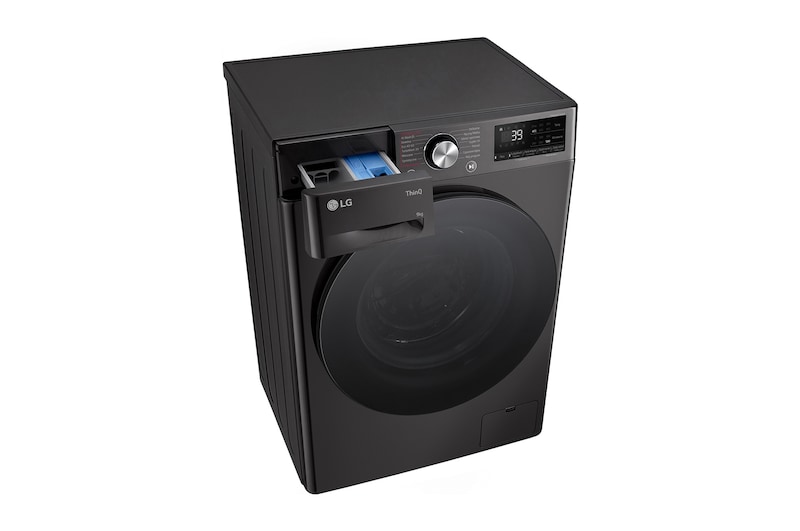 LG Pralka LG Vivace | R700 | czarna | slim 9 kg | 1200 rpm | Steam | TurboWash 360 | ThinQ | AIDD | F2W9S72YZ, F2W9S72YZ