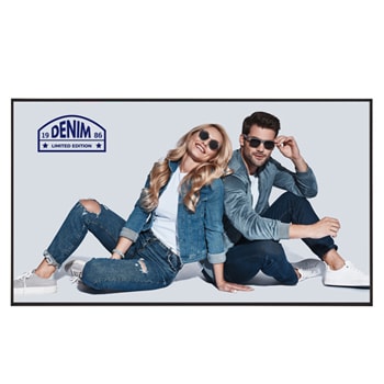 Front view of UHD Signage 43UH5N-M