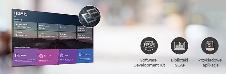Za pośrednictwem inteligentnej platformy LG webOS można wykonać kilka zadań jednocześnie.