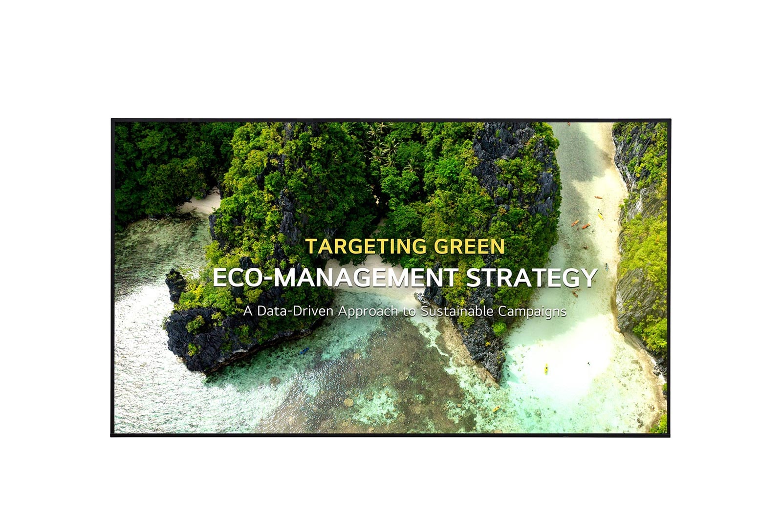 Front view of UHD Signage 86UL3Q-E