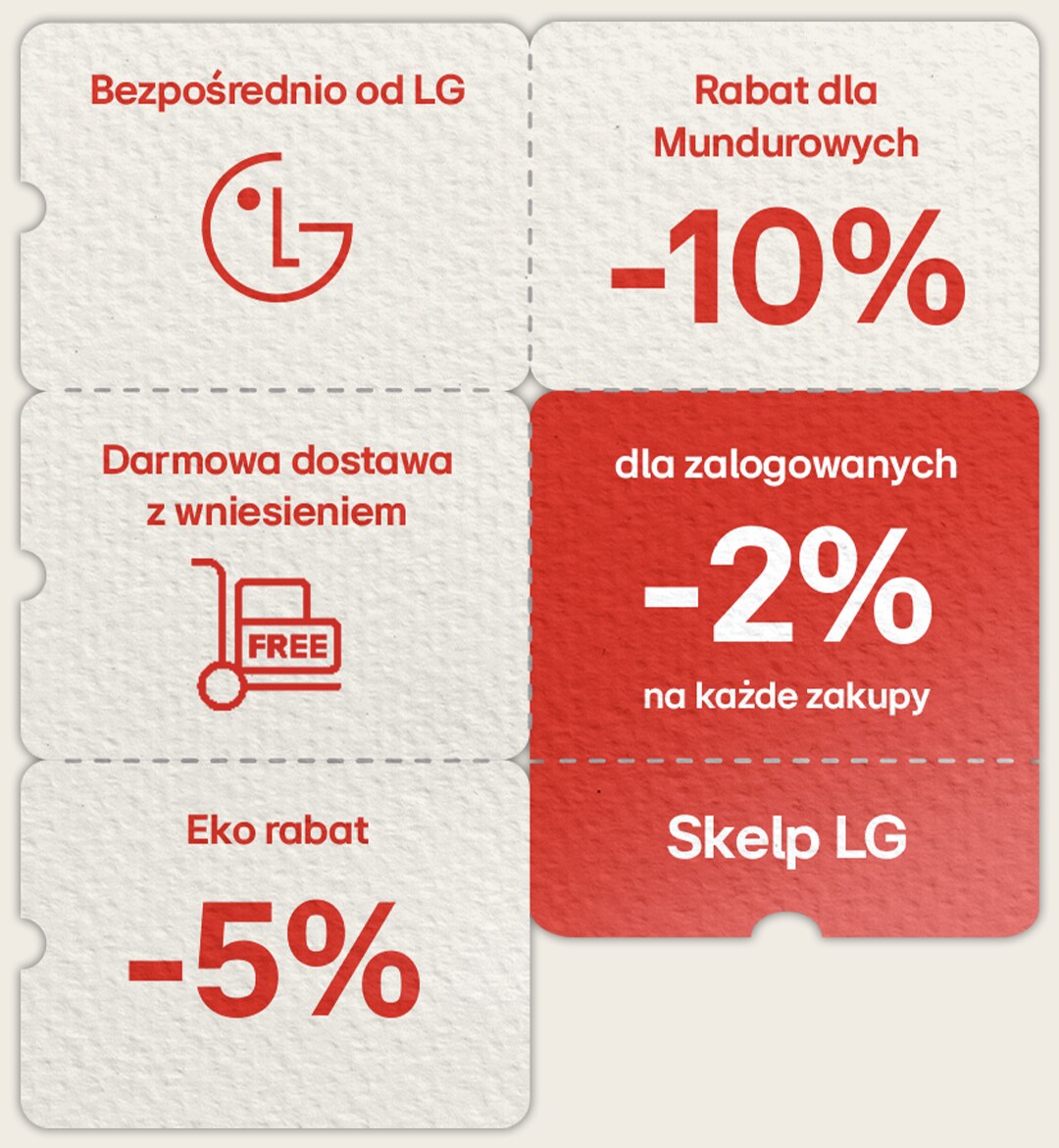Zalety kupowania w oficjalnym Sklepie LG