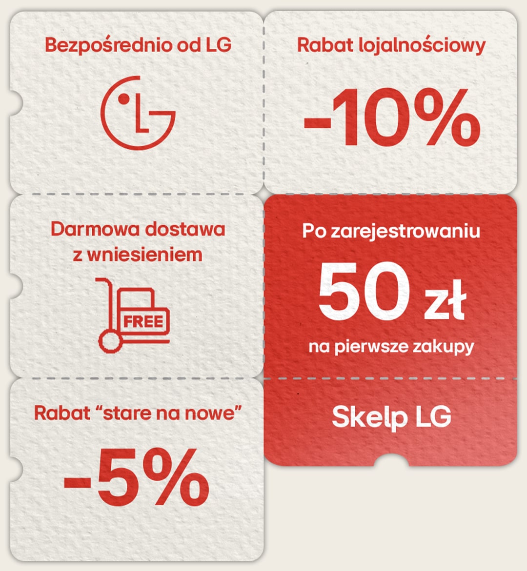 Zalety kupowania w oficjalnym Sklepie LG