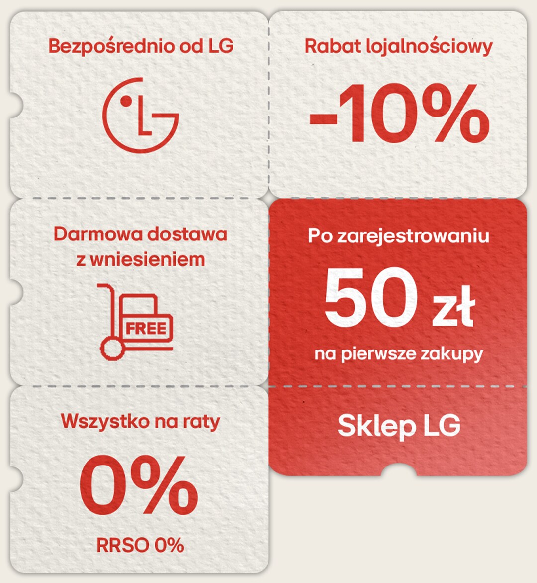 Zalety kupowania w oficjalnym Sklepie LG