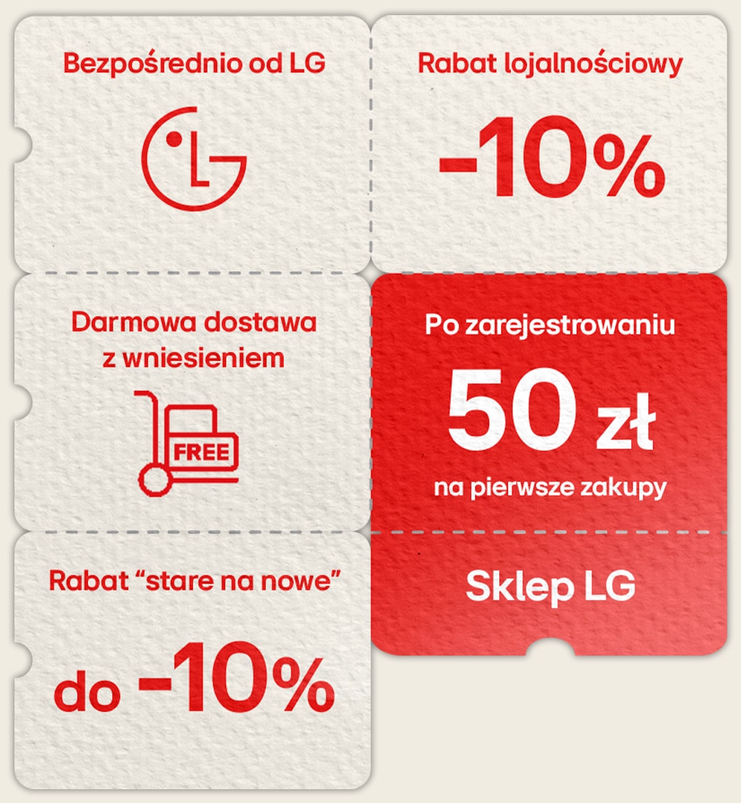 Zalety kupowania w oficjalnym Sklepie LG
