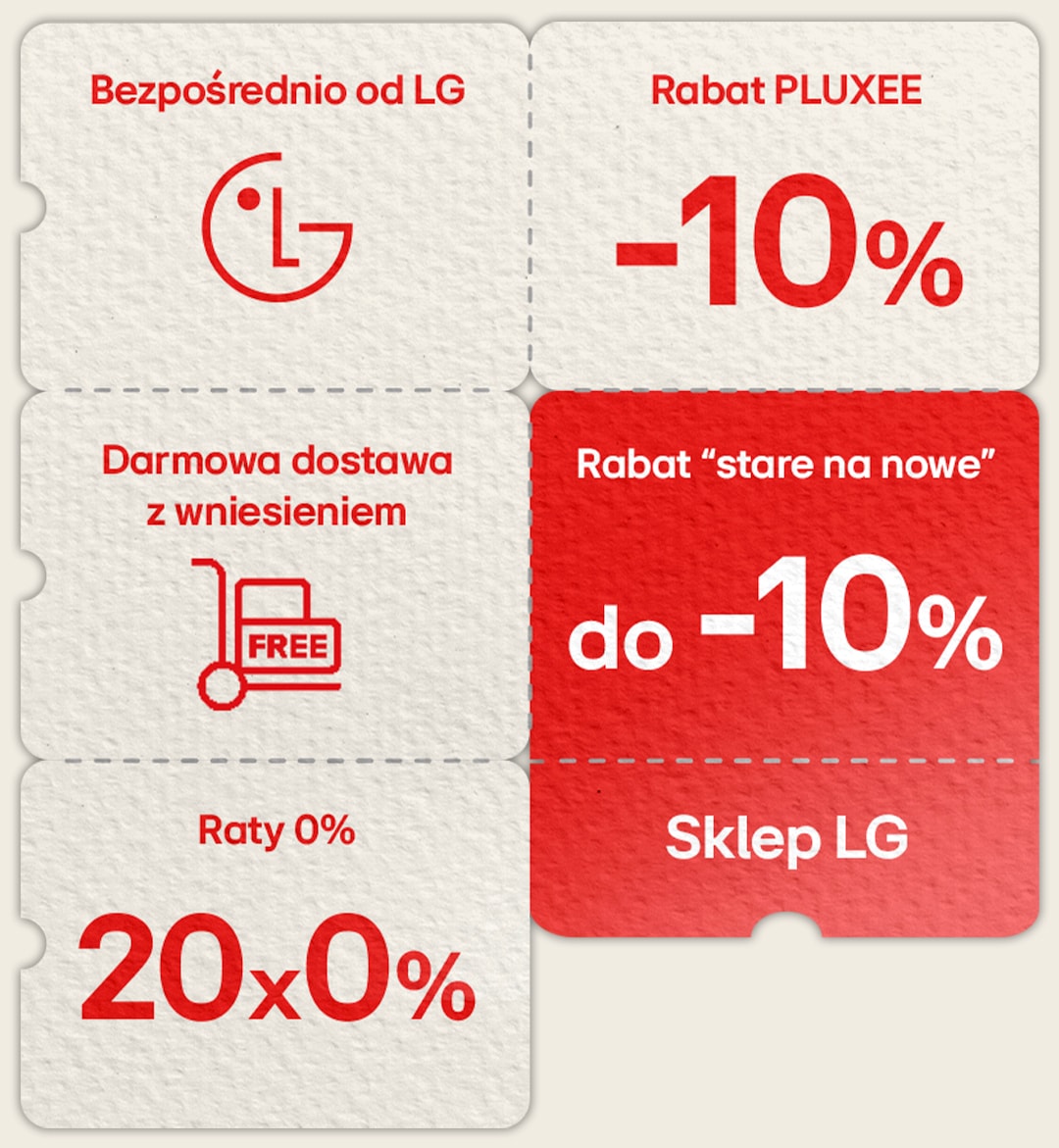 Zalety kupowania w oficjalnym Sklepie LG