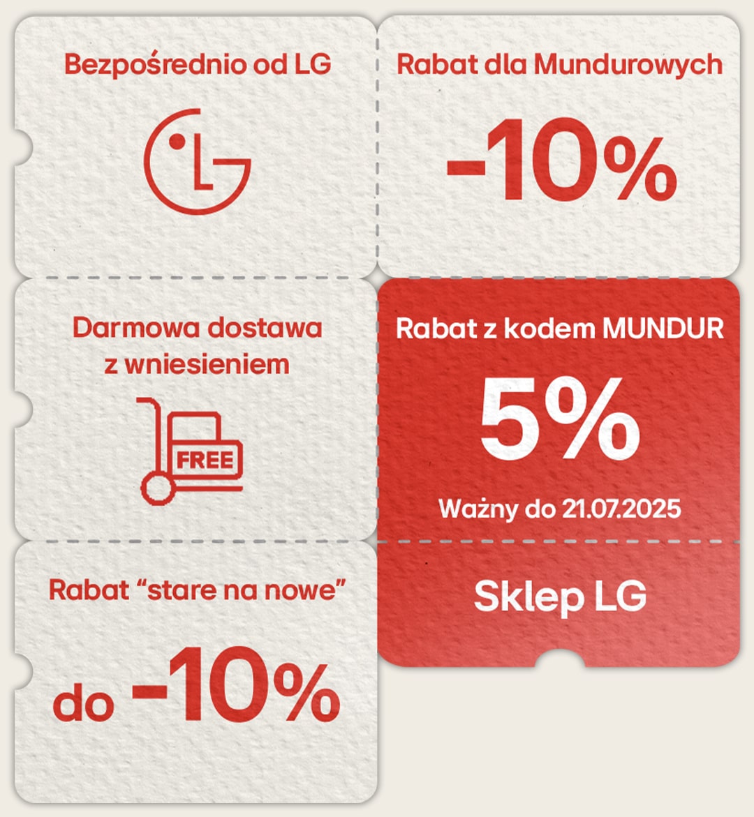 Zalety kupowania w oficjalnym Sklepie LG