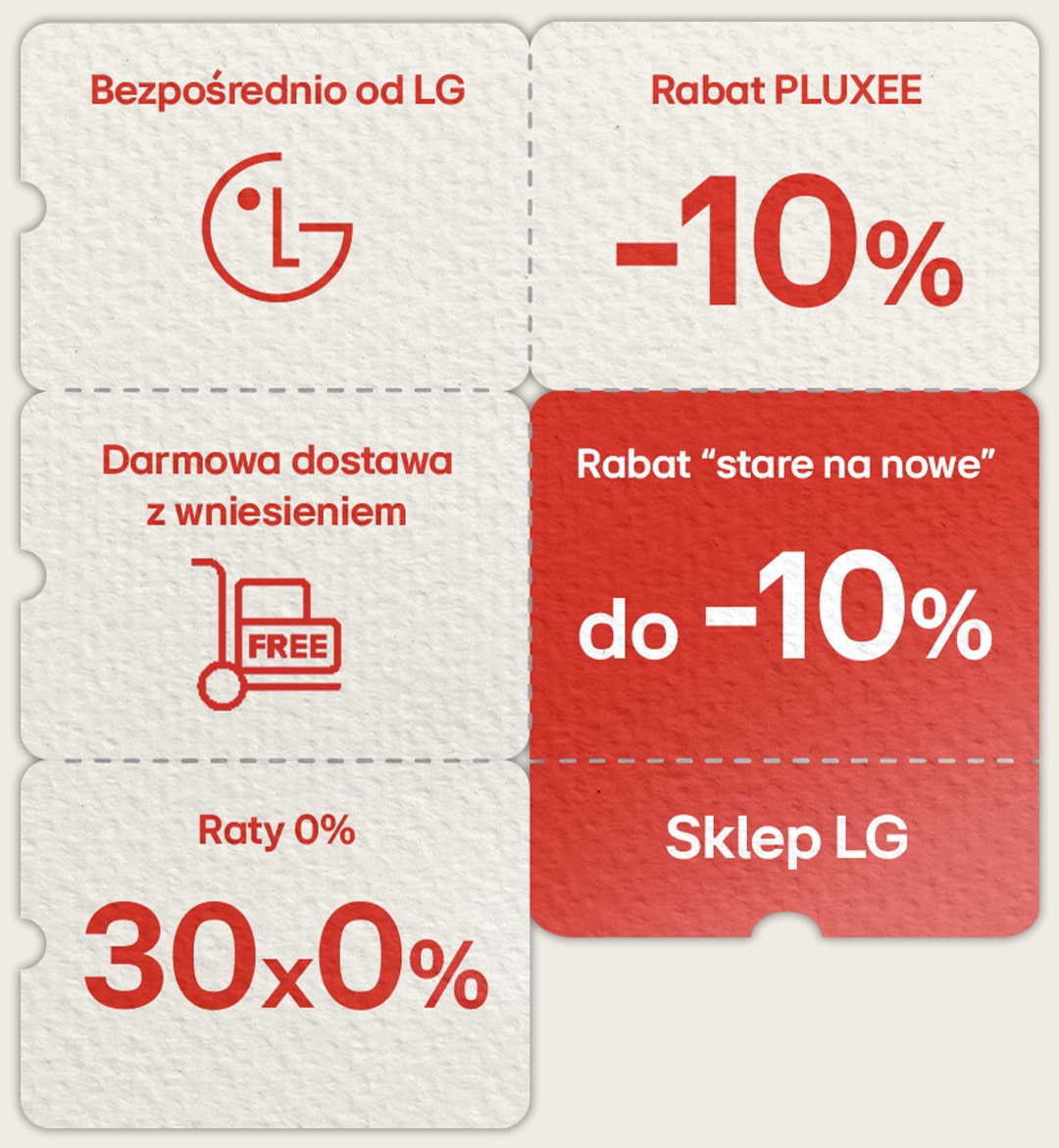 Zalety kupowania w oficjalnym Sklepie LG