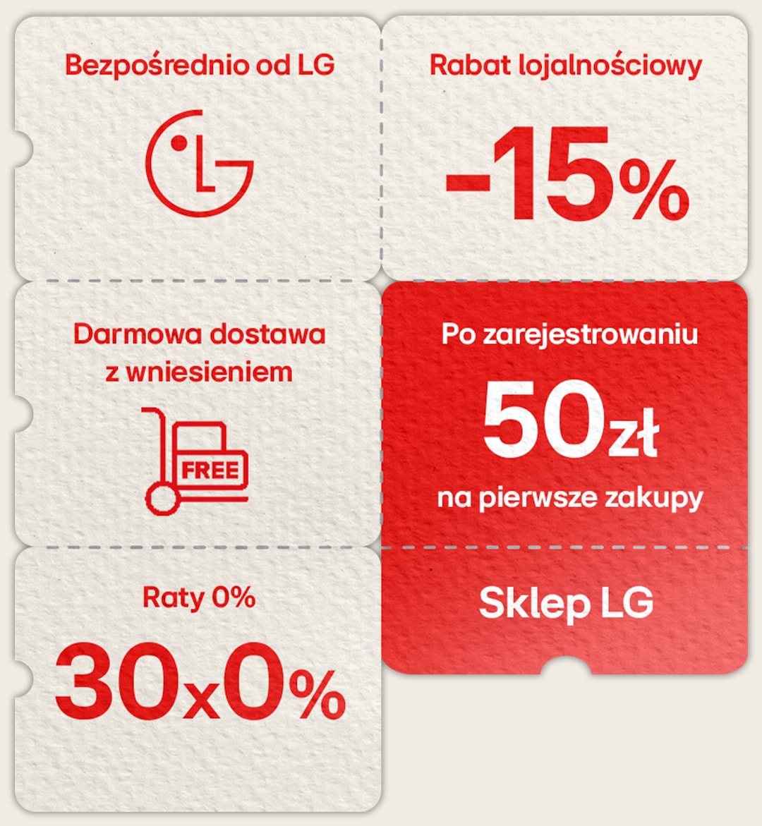 Zalety kupowania w oficjalnym Sklepie LG