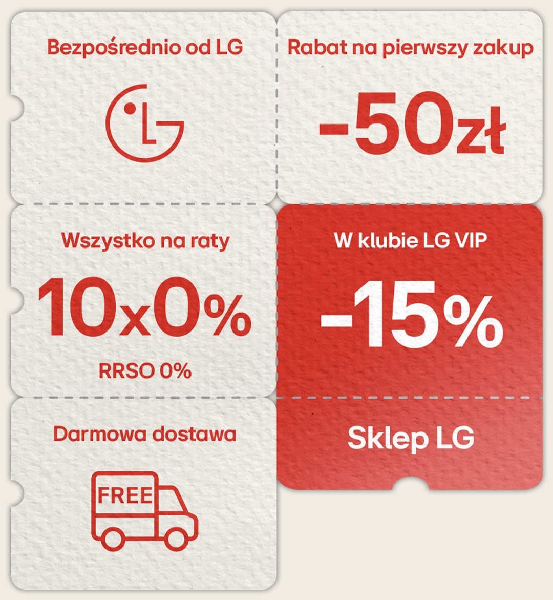 Zalety kupowania w oficjalnym Sklepie LG
