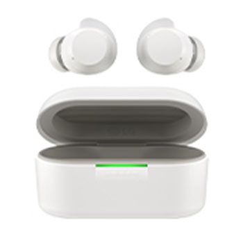 front view with earbuds apart